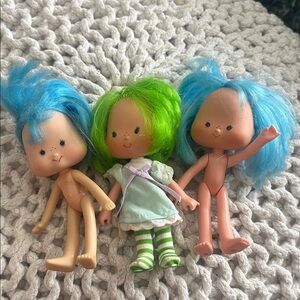 Strawberry shortcake friends blueberry muffin and lime chiffon as is